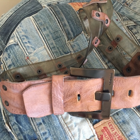 Dieselleather belt vintagesz S